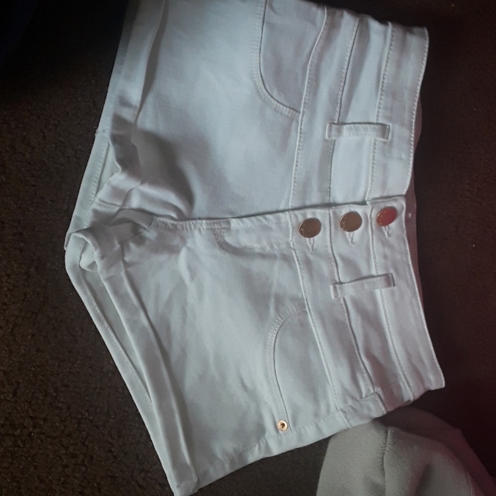 White shorts